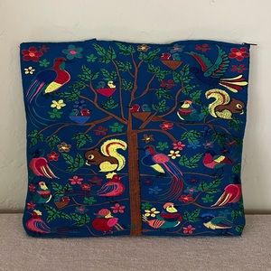 Brand New Hand Embroidered Mexican Tote Bag